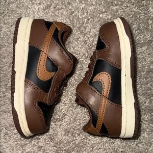 Nike Brown and Black Kids Sneakers